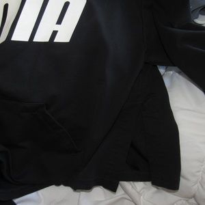 Puma Tops - Black Cropped PUMA Sweatshirt Puma Tops - Black Cropped PUMA Sweatshirt